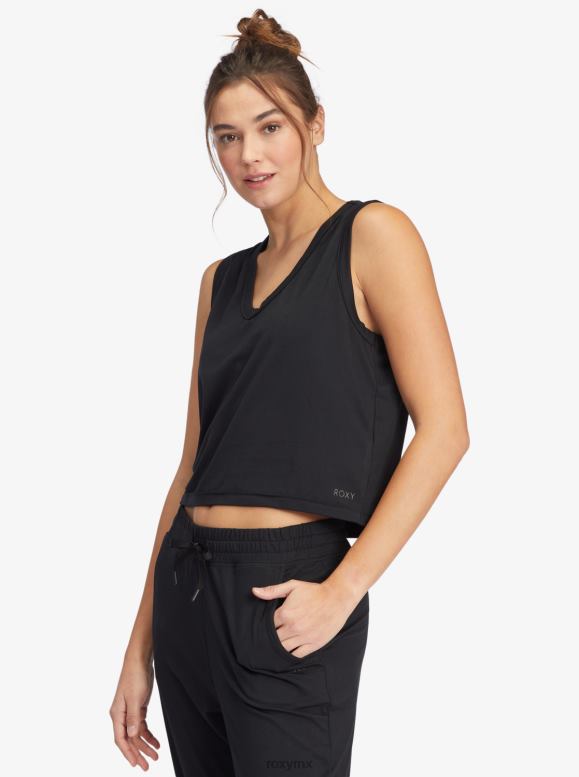 Roxy mujer sol podría brillar camiseta sin mangas con cuello en v 68XP0331