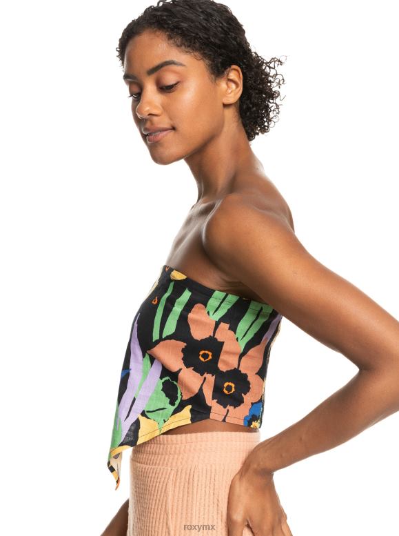 Roxy mujer top corto con tirantes de iconic place 68XP0154