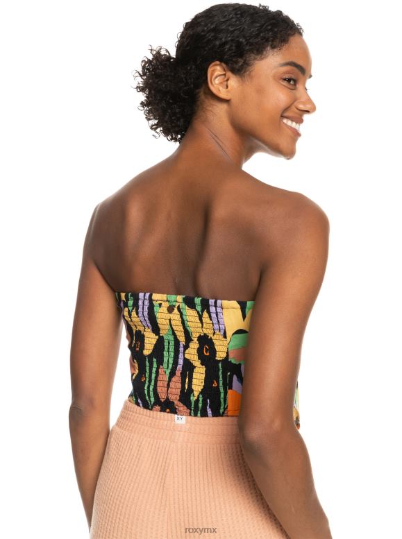 Roxy mujer top corto con tirantes de iconic place 68XP0154
