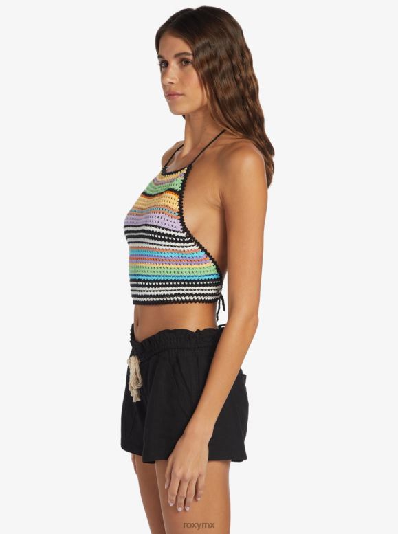 Roxy mujer top halter de punto corto Daydreamer 68XP0211