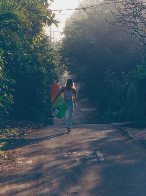 Roxy mujer top tejido acanalado en la espalda 68XP03