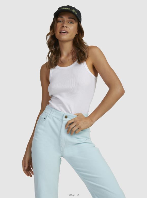 Roxy mujer top tejido acanalado en la espalda 68XP03