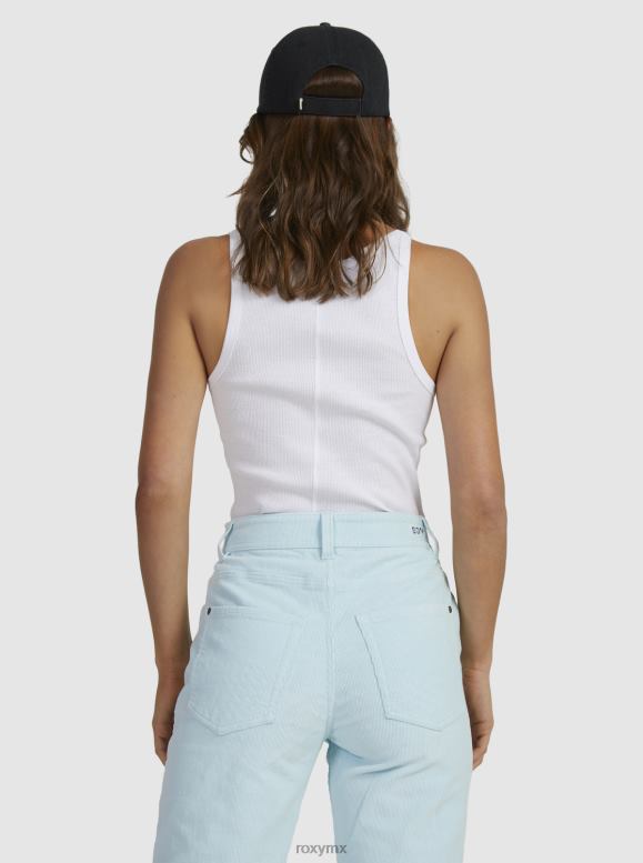 Roxy mujer top tejido acanalado en la espalda 68XP03