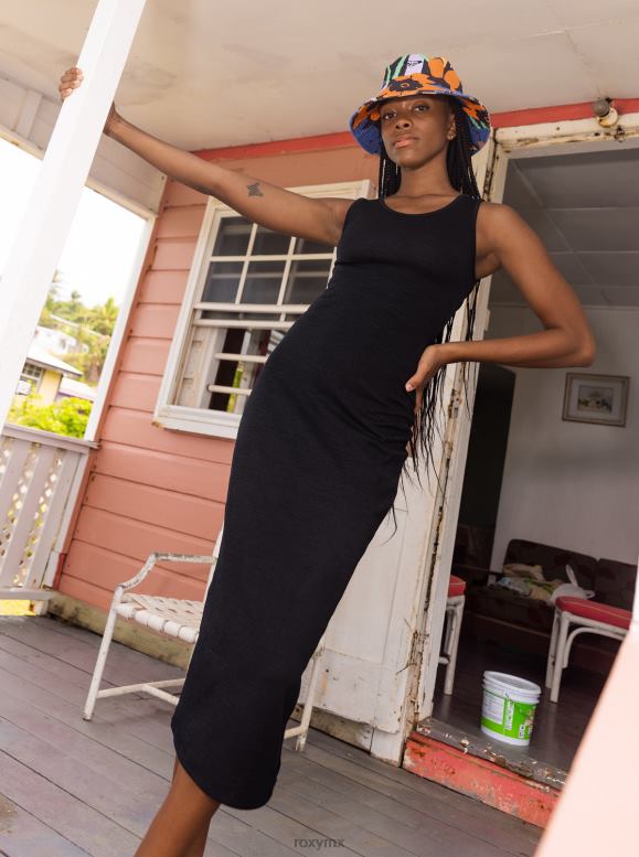 Roxy mujer buen recuerdo vestido midi con tiras 68XP0149