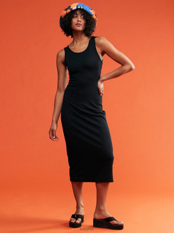 Roxy mujer buen recuerdo vestido midi con tiras 68XP0149