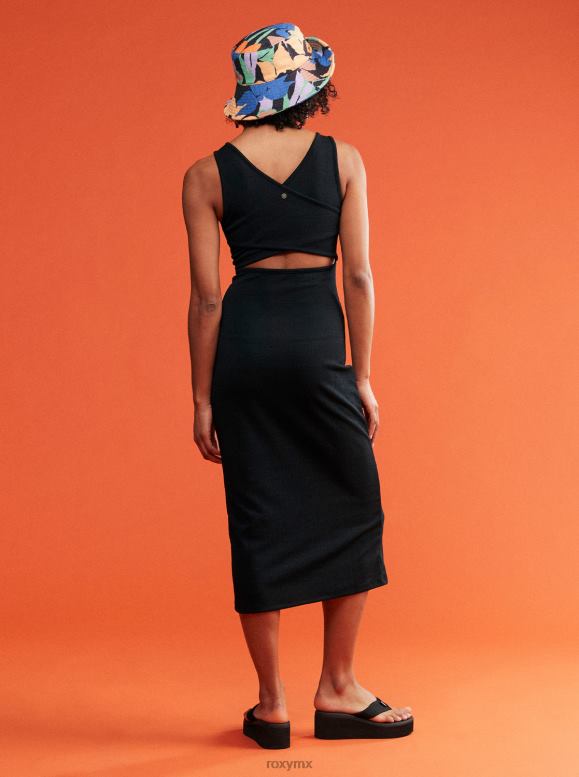 Roxy mujer buen recuerdo vestido midi con tiras 68XP0149