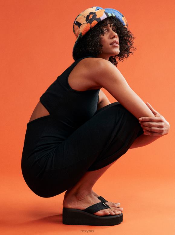 Roxy mujer buen recuerdo vestido midi con tiras 68XP0149