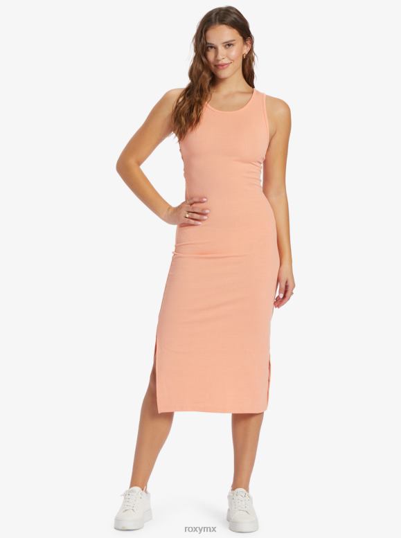 Roxy mujer buen recuerdo vestido midi con tiras 68XP0297