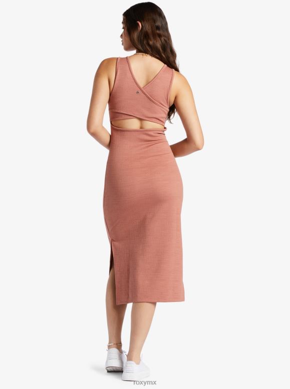 Roxy mujer buen recuerdo vestido midi con tiras 68XP059
