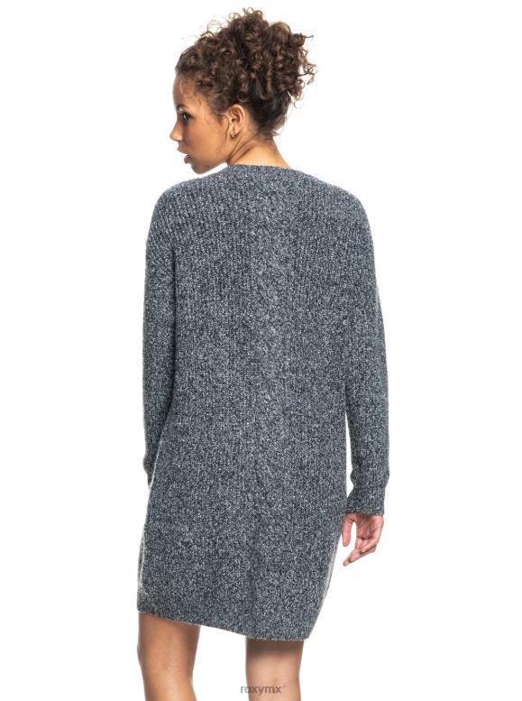 Roxy mujer doblar un vestido de punto de esquina 68XP0493