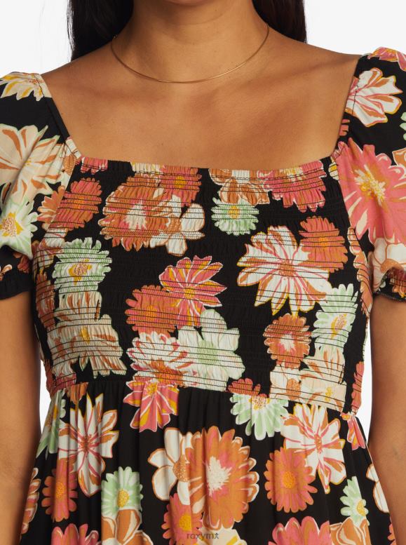 Roxy mujer mini vestido de pétalos de hola 68XP0534