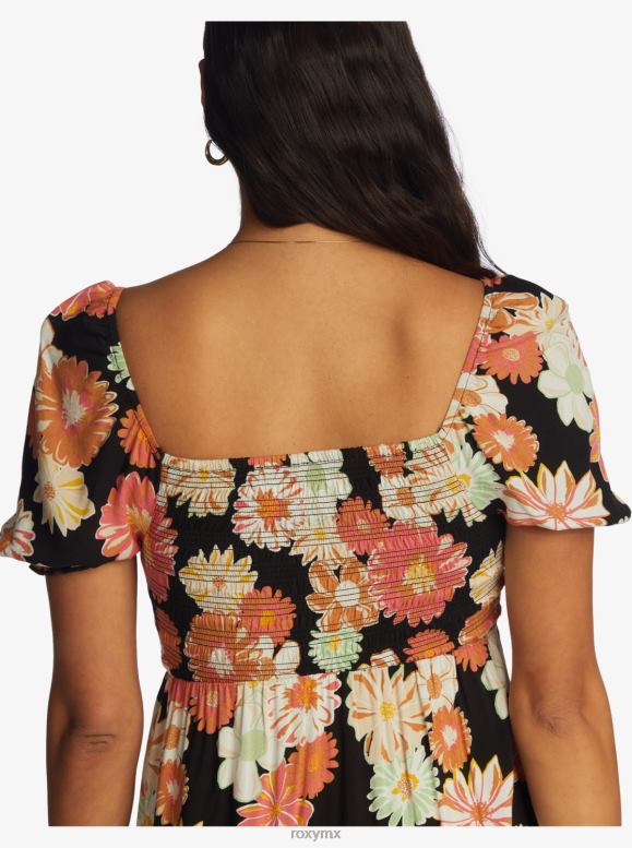Roxy mujer mini vestido de pétalos de hola 68XP0534