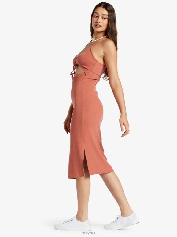 Roxy mujer vestido de canalé ondulado 68XP0108