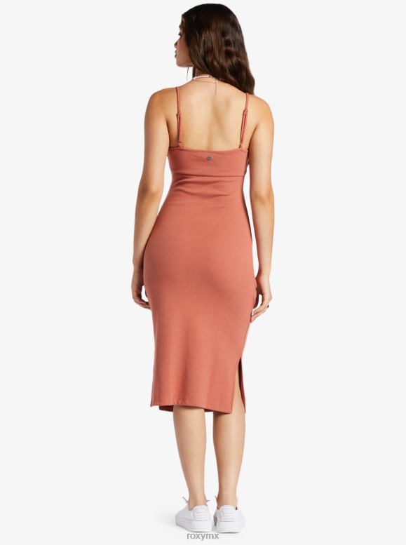 Roxy mujer vestido de canalé ondulado 68XP0108