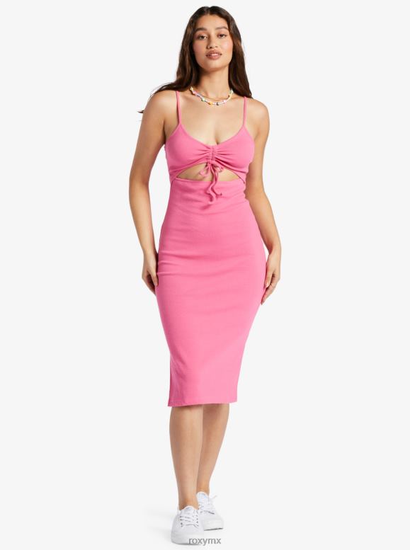 Roxy mujer vestido de canalé ondulado 68XP0147