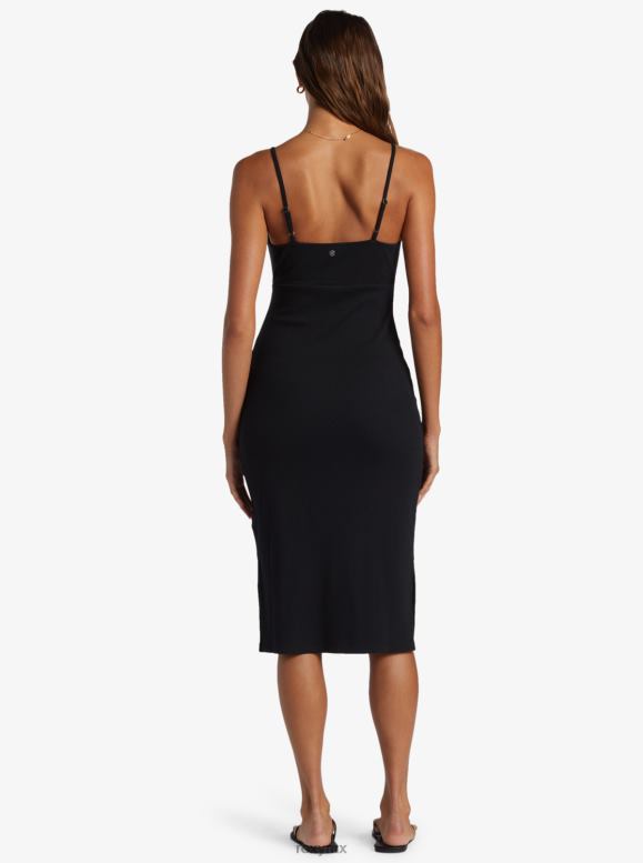 Roxy mujer vestido de canalé ondulado 68XP036