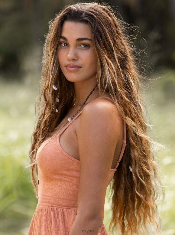 Roxy mujer vestido de playa con tirantes 68XP0314