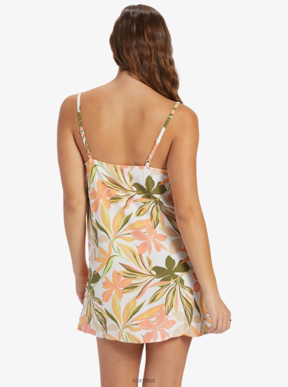 Roxy mujer vestido lencero con cuello en V 68XP0201