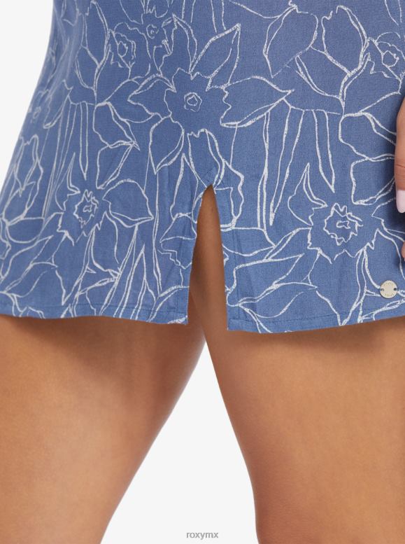 Roxy mujer vestido lencero con cuello en V 68XP0277