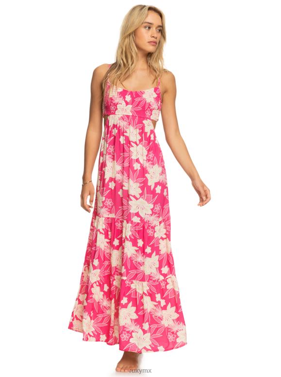 Roxy mujer vestido maxi tropical caliente 68XP025