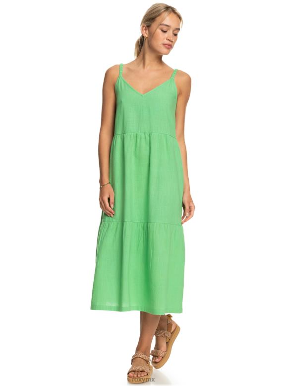 Roxy mujer vestido midi de línea de espera 68XP0304