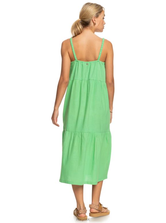 Roxy mujer vestido midi de línea de espera 68XP0304