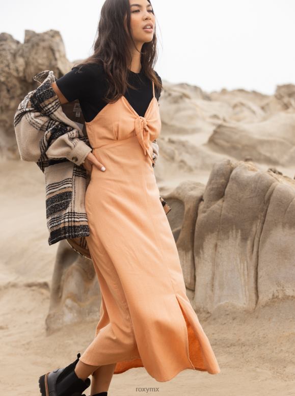 Roxy mujer vestido midi de paso agridulce 68XP0381