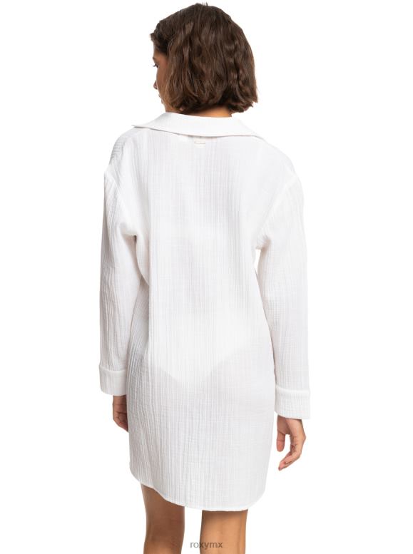 Roxy mujer vestido camisero sol y limonada 68XP0762