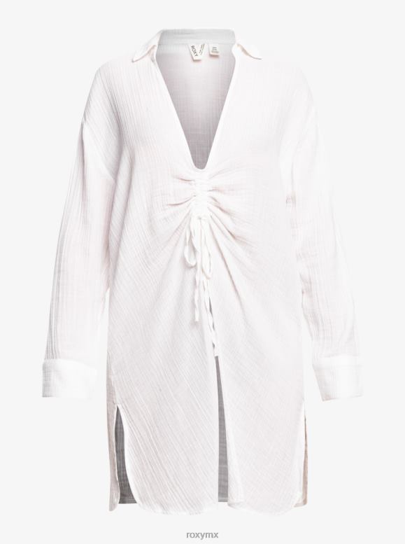 Roxy mujer vestido camisero sol y limonada 68XP0762