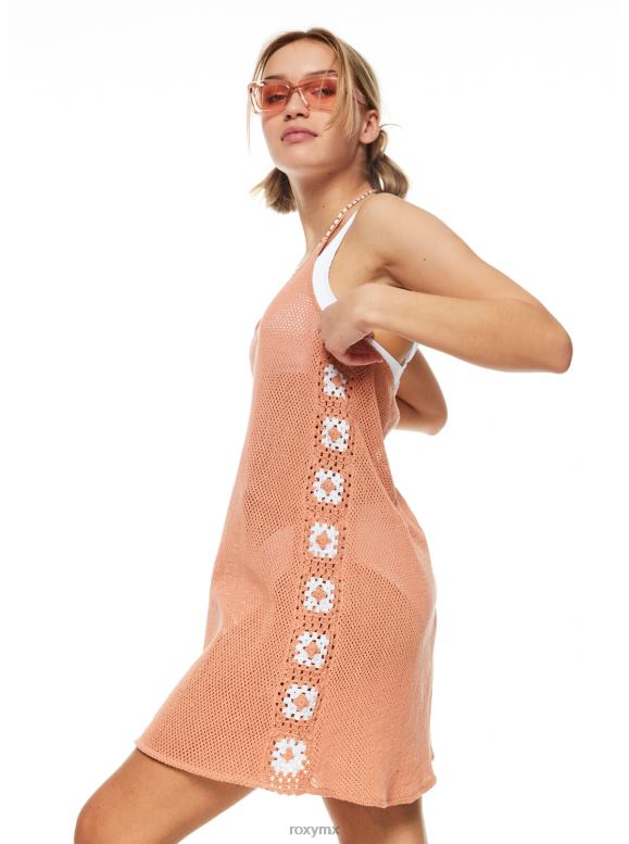 Roxy mujer vestido de ganchillo brillante fresco 68XP0840