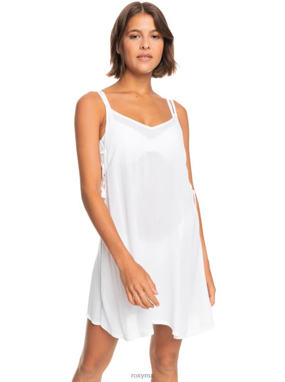 Roxy mujer vestido pareo de playa sólido con vibraciones playeras 68XP0761
