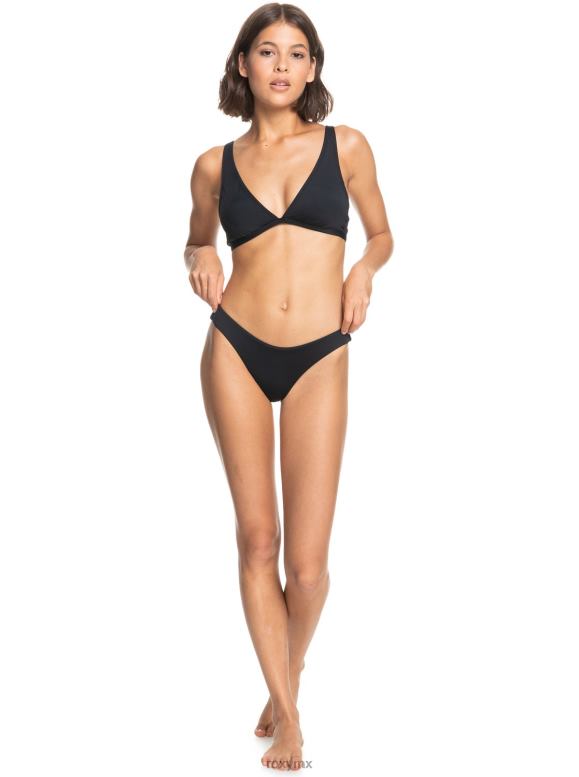 Roxy mujer Braguitas de bikini clásicas de playa con pernera alta 68XP0728