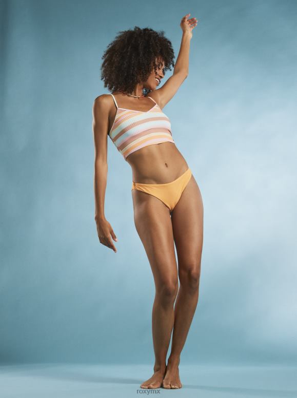 Roxy mujer braguitas de bikini atrevidas clásicas de la playa 68XP0605