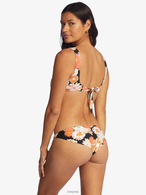 Roxy mujer braguitas de bikini atrevidas clásicas de playa estampadas 68XP01070