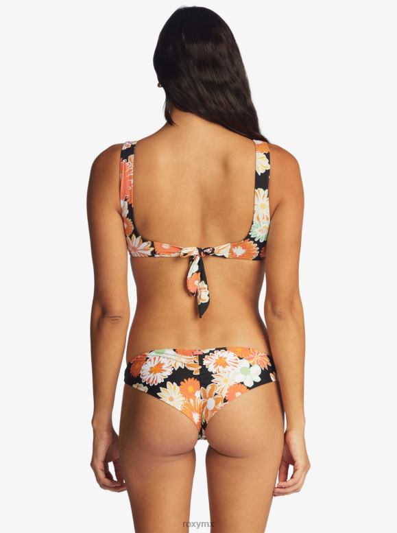 Roxy mujer braguitas de bikini atrevidas clásicas de playa estampadas 68XP01070