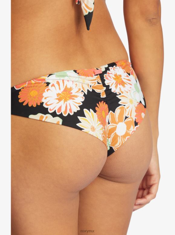 Roxy mujer braguitas de bikini atrevidas clásicas de playa estampadas 68XP01070
