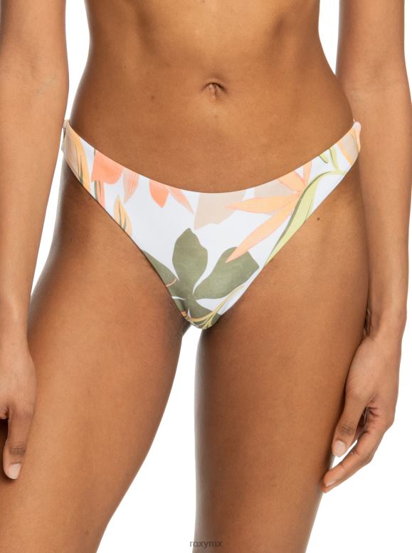 Roxy mujer braguitas de bikini atrevidas clásicas de playa estampadas 68XP0852