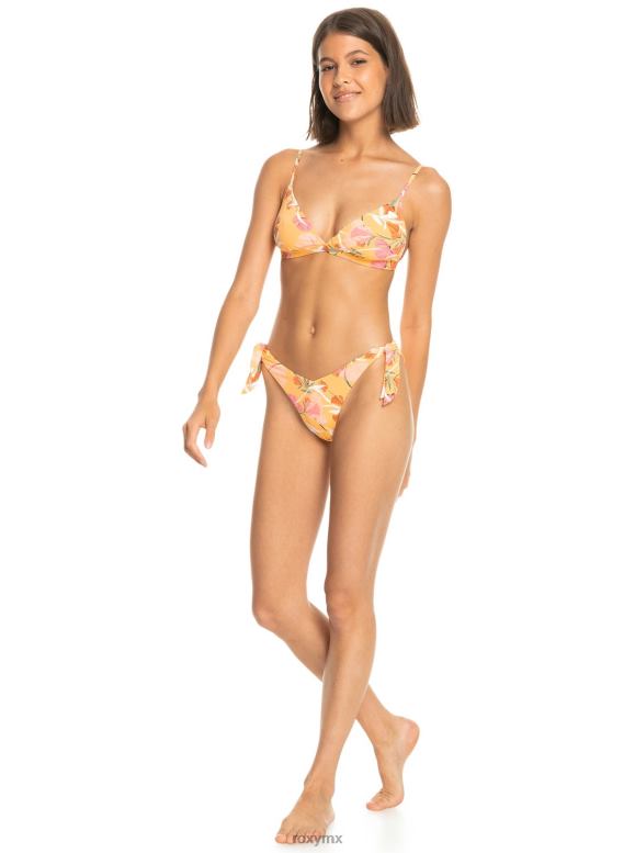 Roxy mujer braguitas de bikini atrevidas clásicas de playa estampadas 68XP0932
