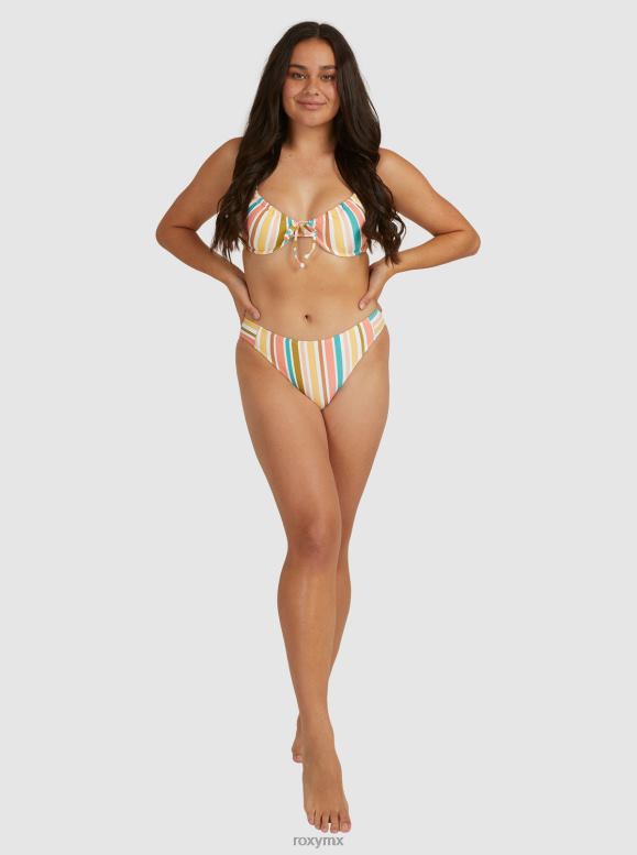 Roxy mujer braguitas de bikini clásicas de playa 68XP01106