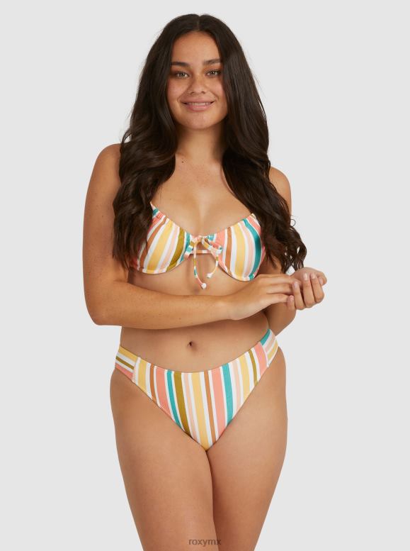 Roxy mujer braguitas de bikini clásicas de playa 68XP01106