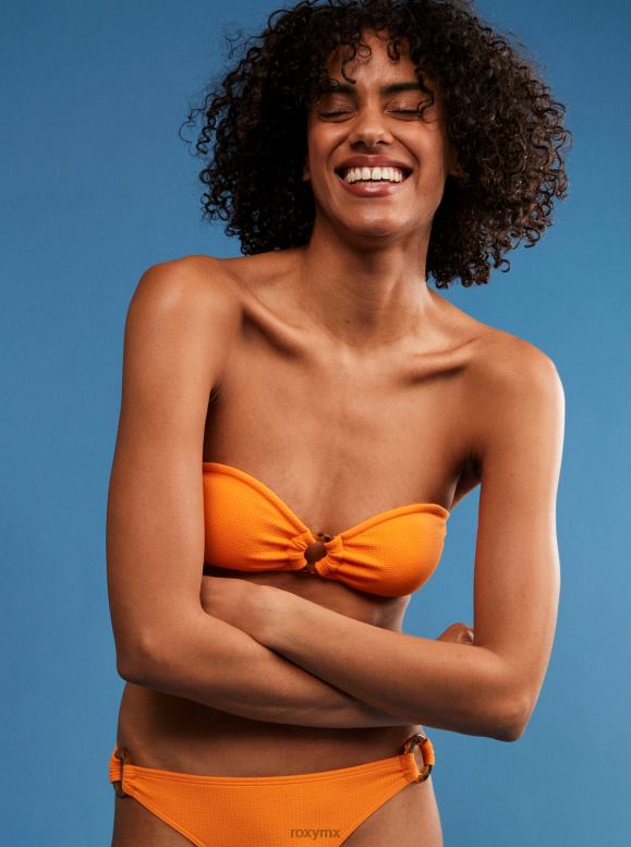 Roxy mujer braguitas de bikini color mermelada 68XP0783