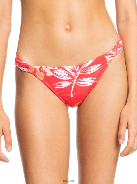 Roxy mujer braguitas de bikini de talle medio Seaside Tropics 68XP01057