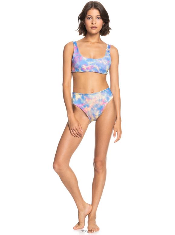 Roxy mujer braguitas de bikini de talle medio pop surf 68XP01045