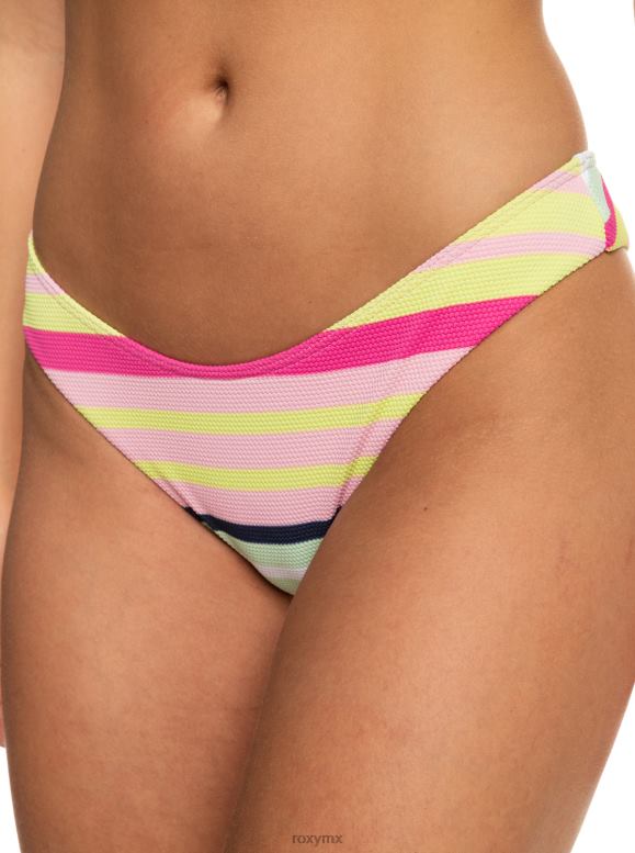 Roxy mujer braguitas de bikini descaradas con alma a rayas 68XP0654