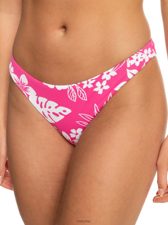 Roxy mujer braguitas de bikini diminutas clásicas de playa estampadas 68XP0643