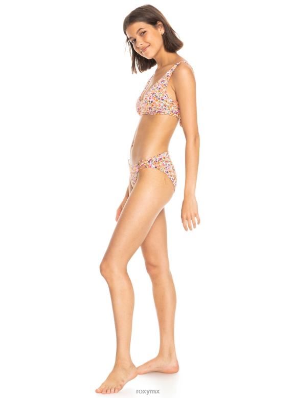 Roxy mujer braguitas de bikini hipster clásicas de playa estampadas 68XP01065
