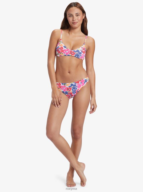 Roxy mujer braguitas de bikini hipster clásicas de playa estampadas 68XP0634