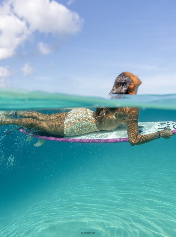 Roxy mujer braguitas de bikini onduladas 68XP0597