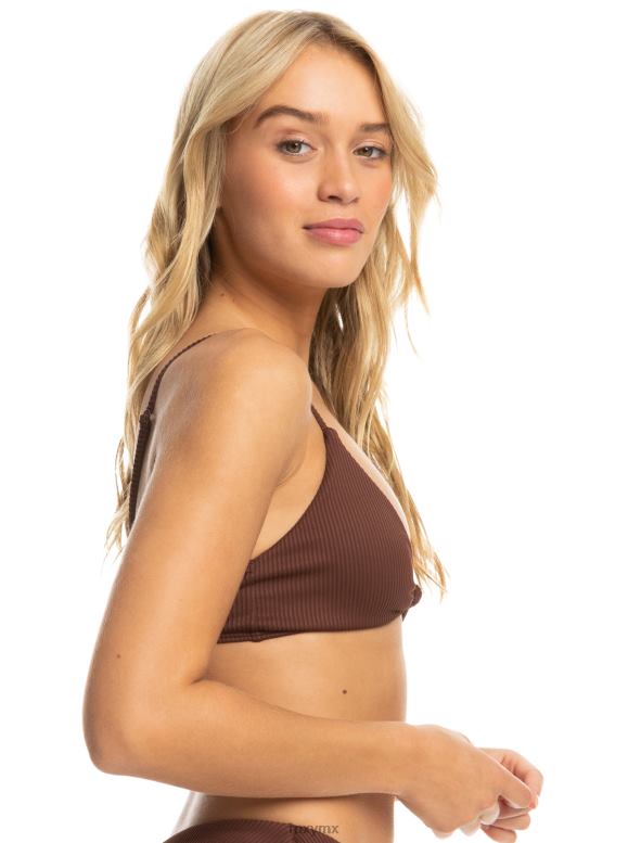 Roxy mujer Me encanta la parte superior del bikini con nudo de surf. 68XP0759