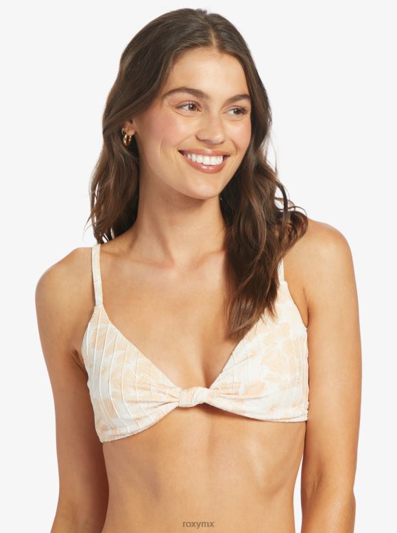 Roxy mujer Me encanta la parte superior del bikini con nudo de surf. 68XP0815